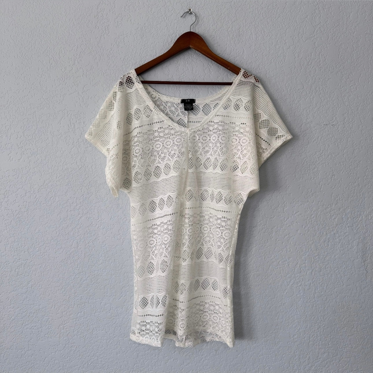 SR Short Sleeve Swim Cover Up