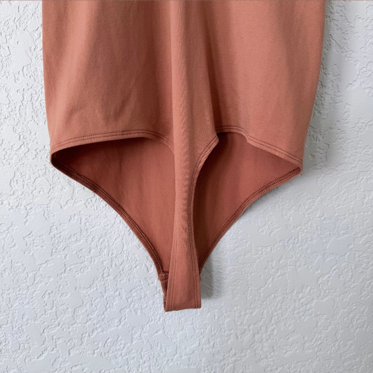 SO Peach Tank Top Thong Bodysuit Size Medium