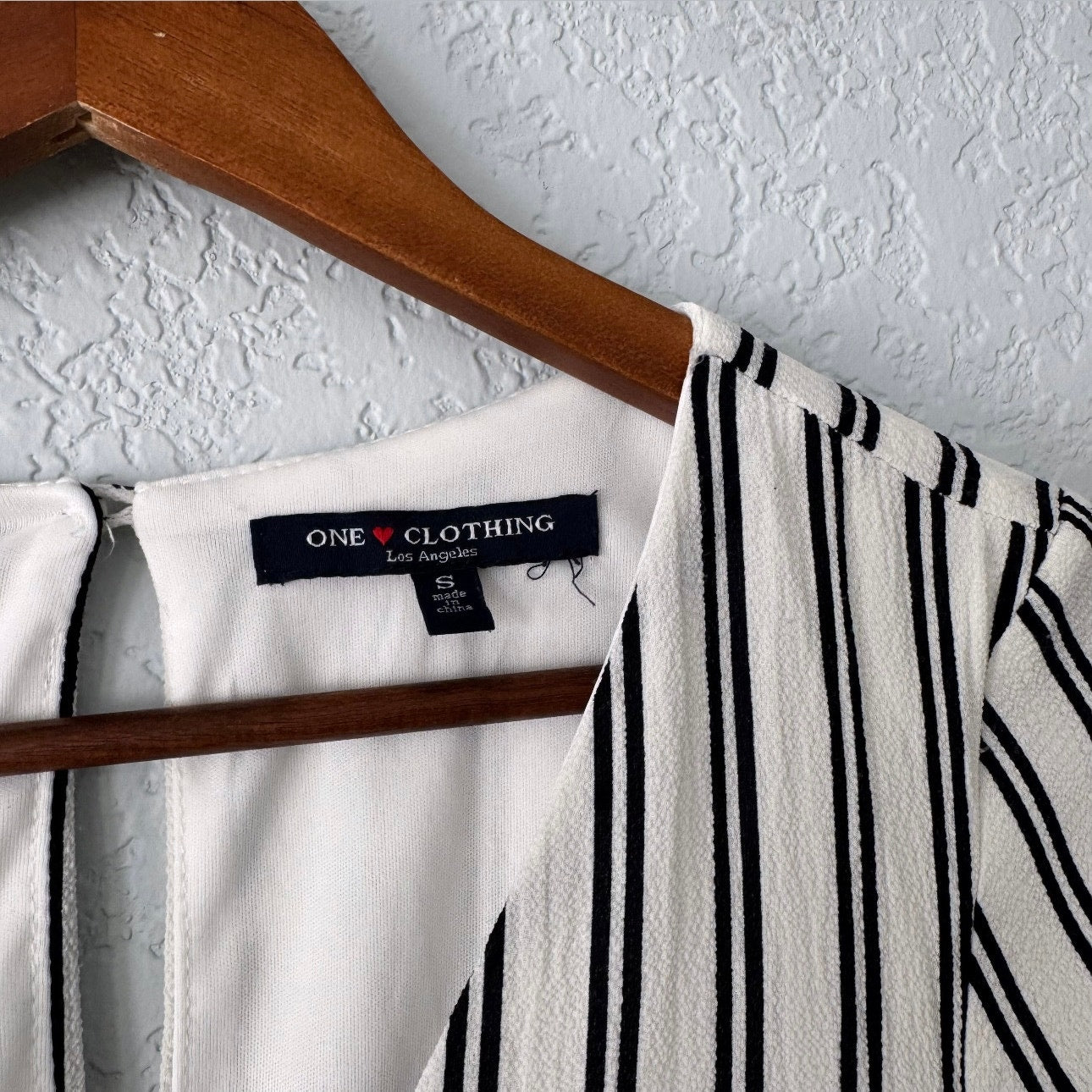 One Clothing Striped Shorts Romper