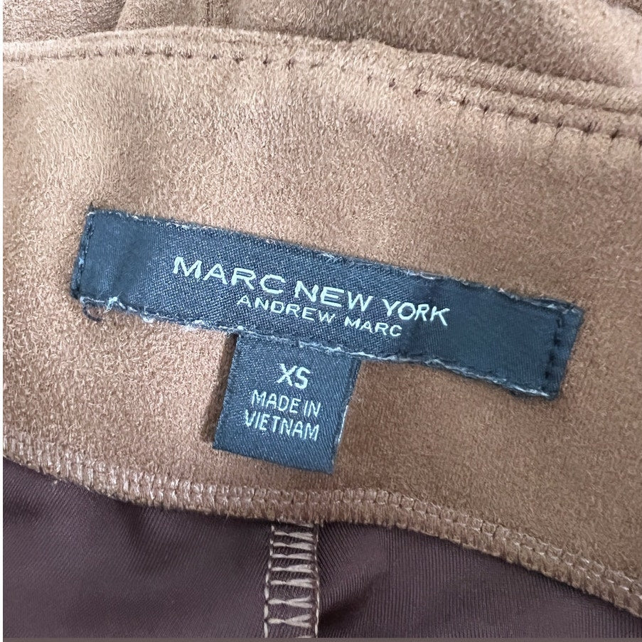 Marc New York Suede Skinny Dress Pants