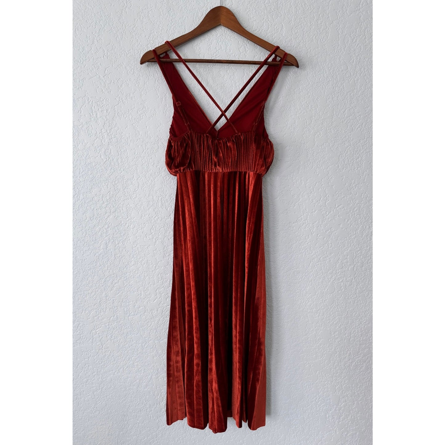 Asos Velvet Midi Dress
