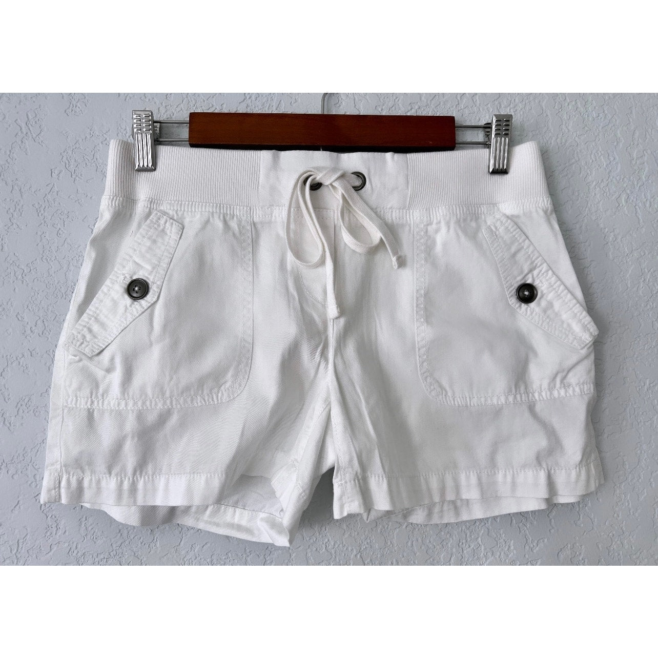 Loft Cargo Style Tie Waist Shorts
