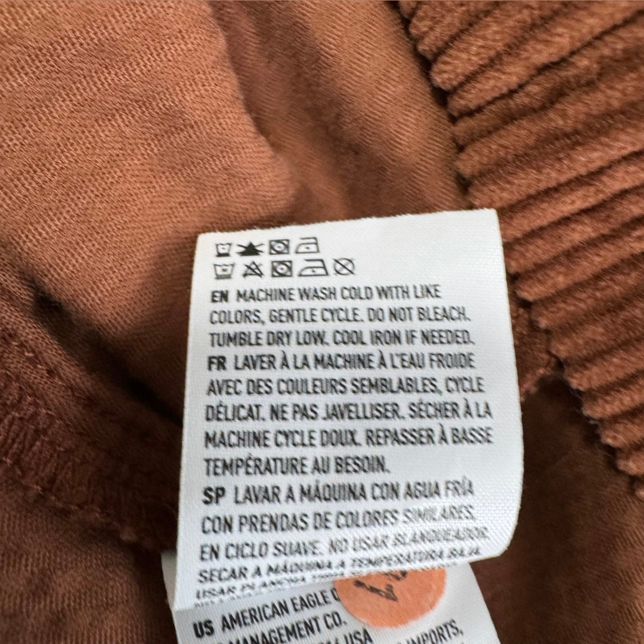 American Eagle Corduroy Mini Skirt