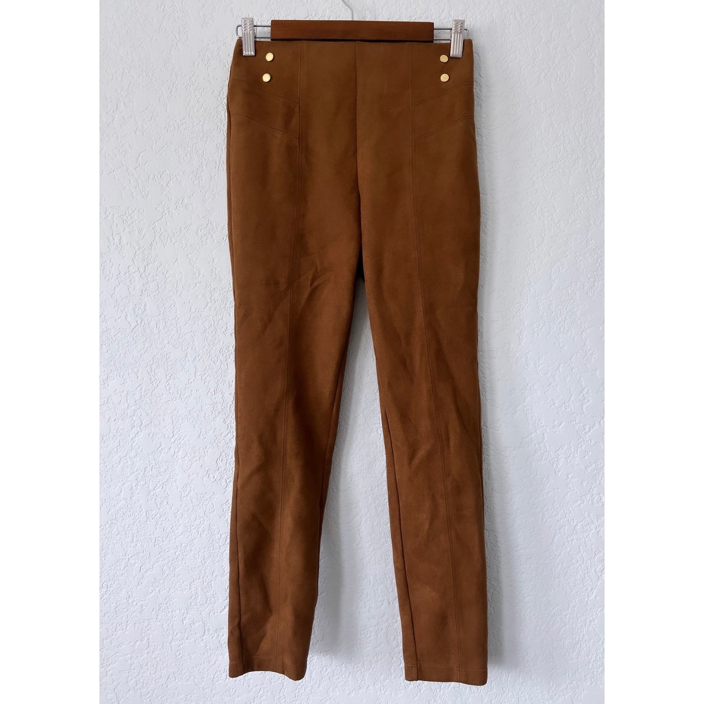 Marc New York Suede Skinny Dress Pants