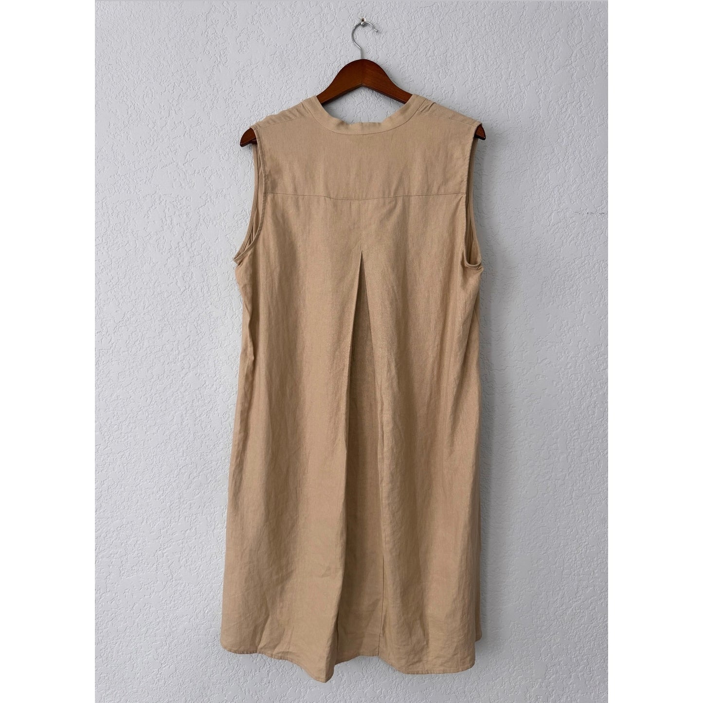 Anne Klein Linen Blend Knee Length Dress