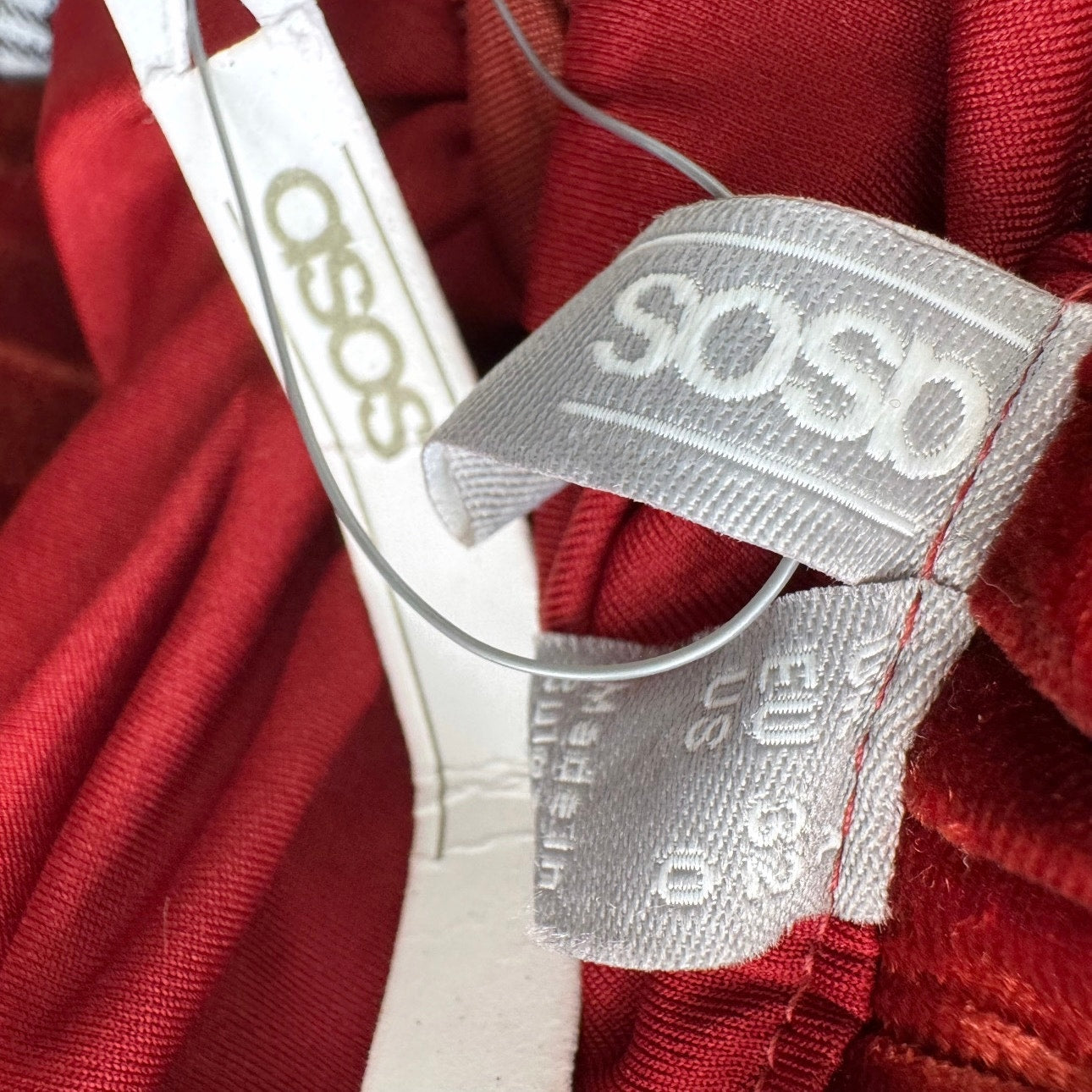 Asos Velvet Midi Dress