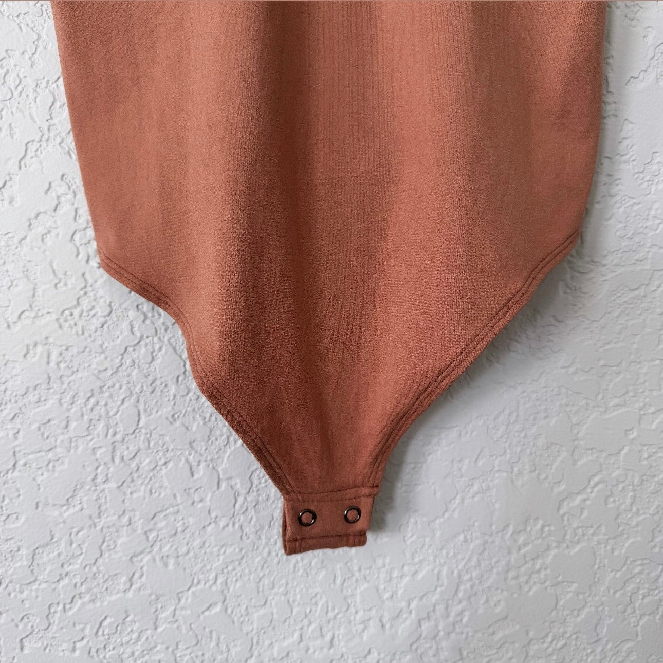 SO Peach Tank Top Thong Bodysuit Size Medium