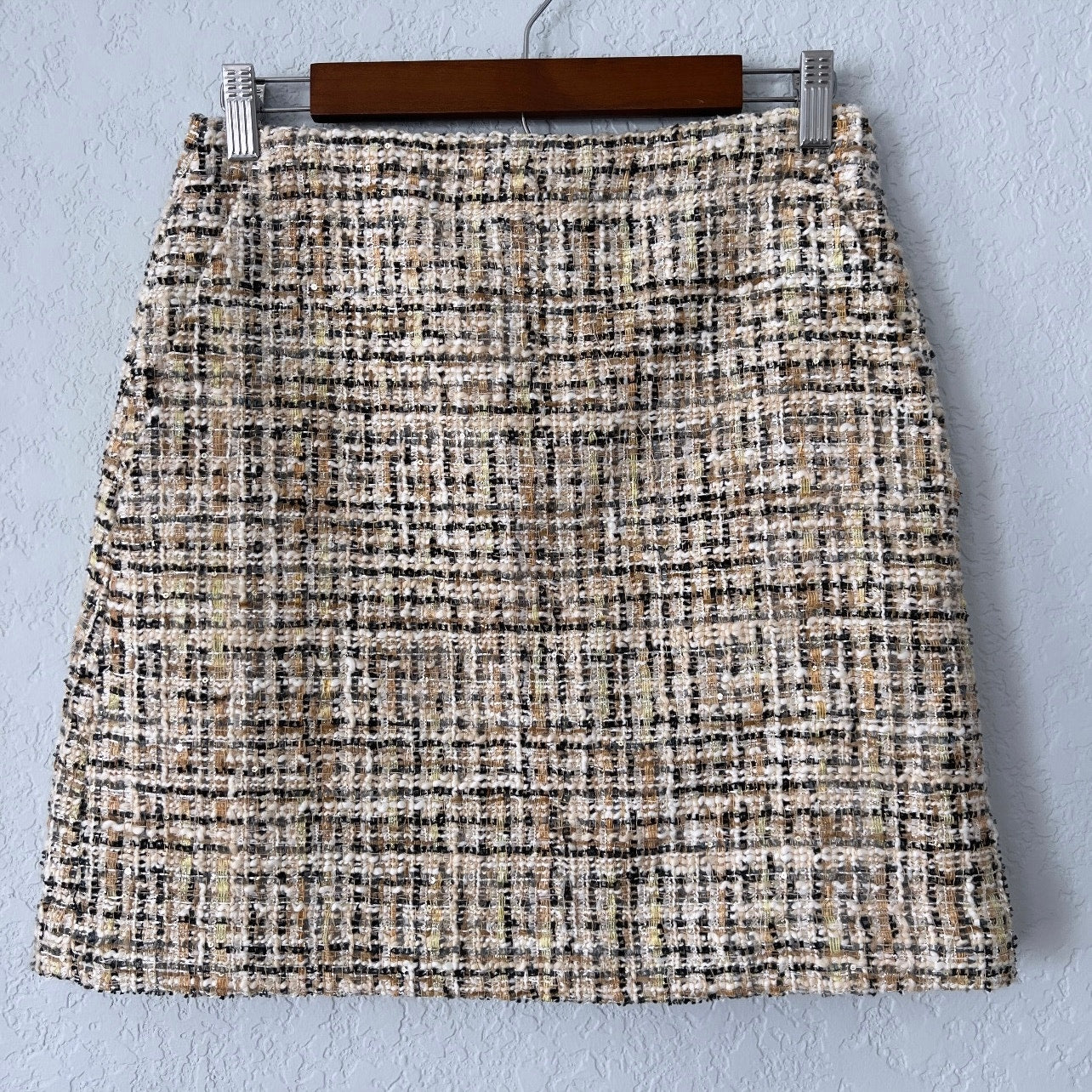Loft Tweed Mini Skirt
