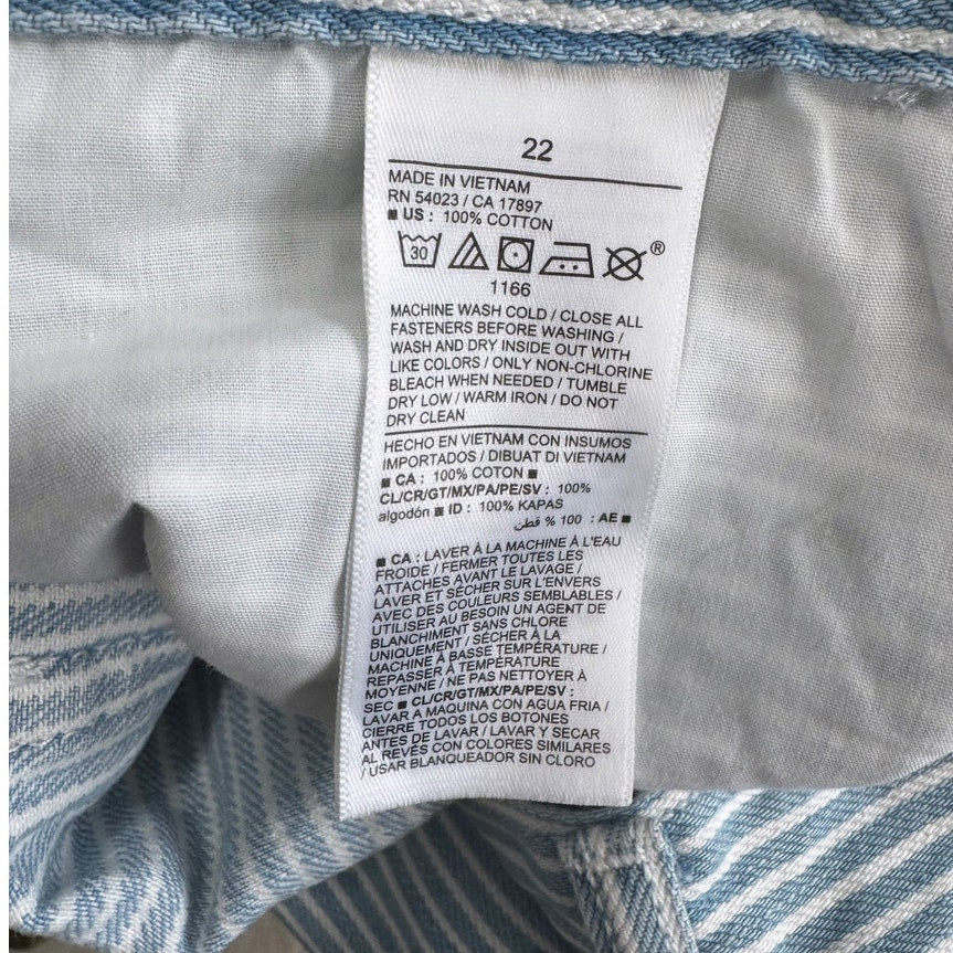 Old Navy Higher High-Rise Sky-Hi A-Line Jean Shorts