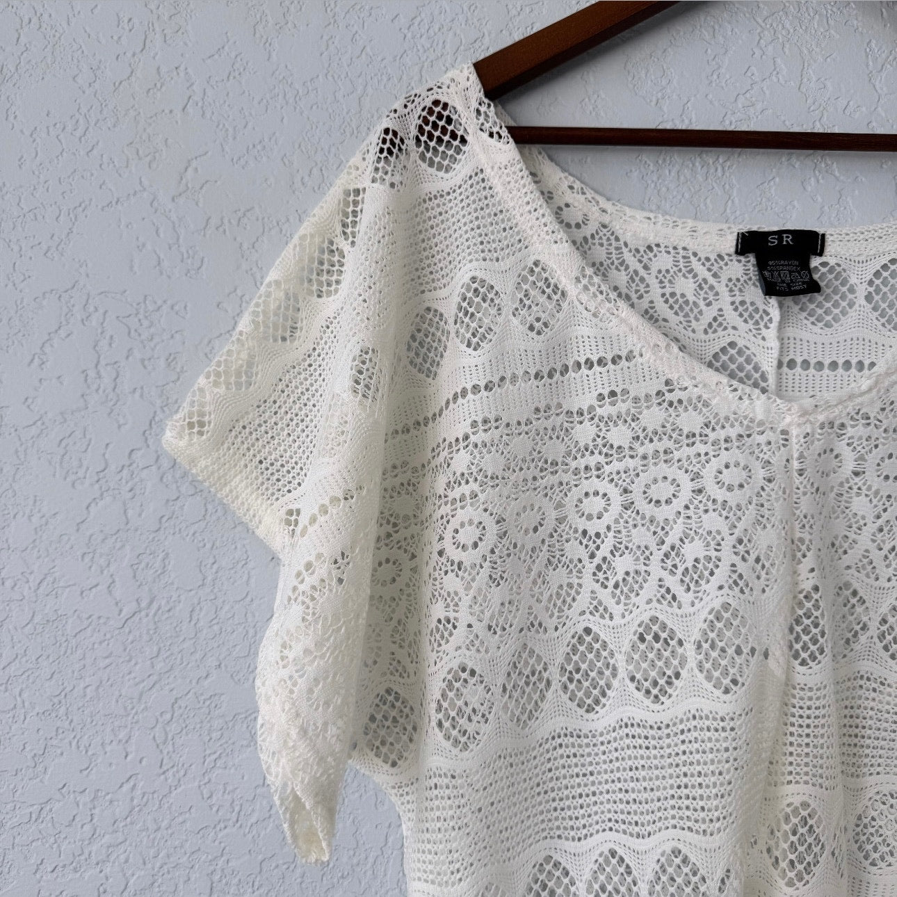 SR Short Sleeve Swim Cover Up