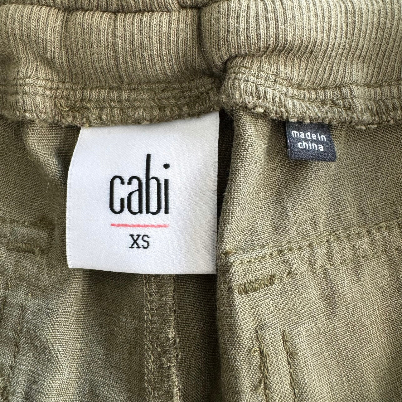 Cabi Olive Jogger Pant
