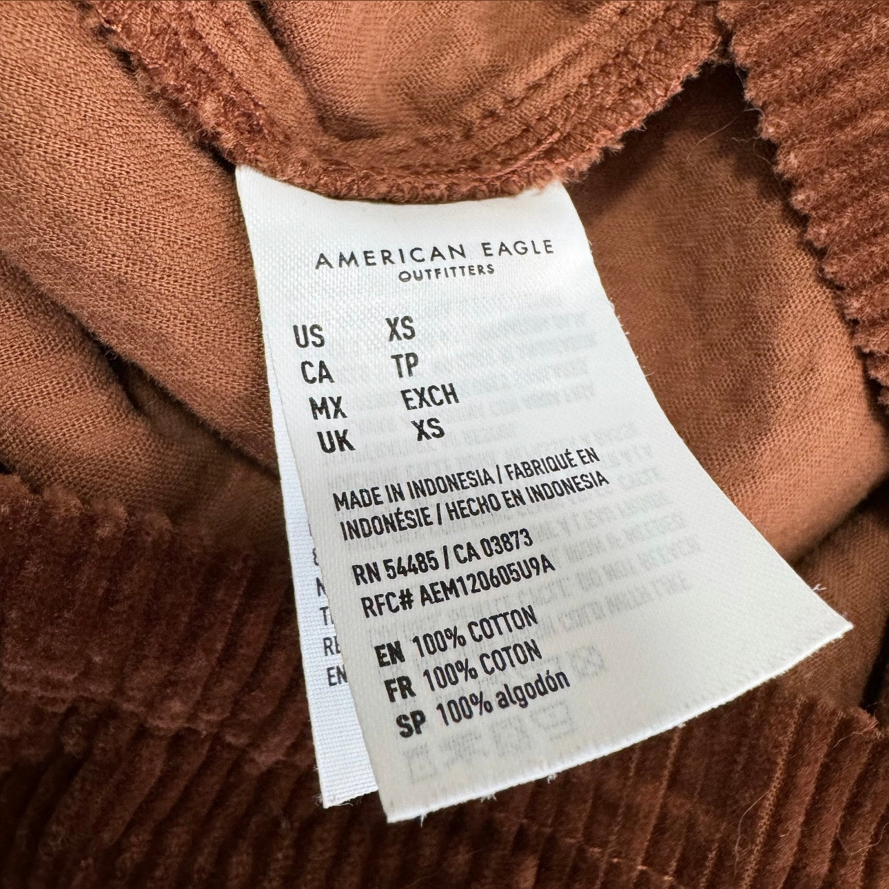 American Eagle Corduroy Mini Skirt