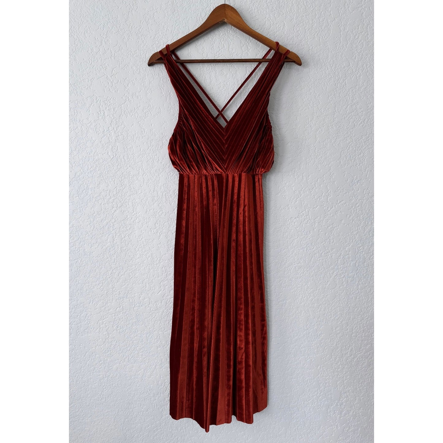 Asos Velvet Midi Dress