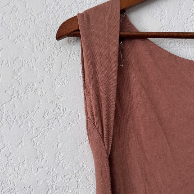 see you monday backless sleeveless midi dress