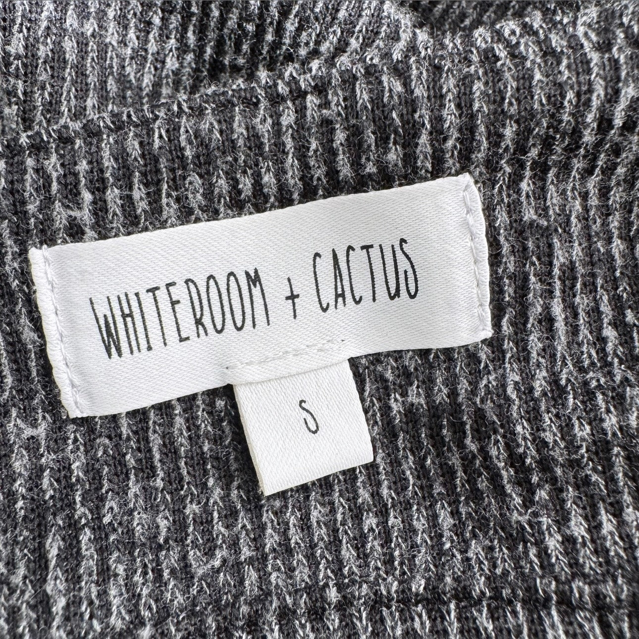 whiteroom + cactus high waisted knit flare pants