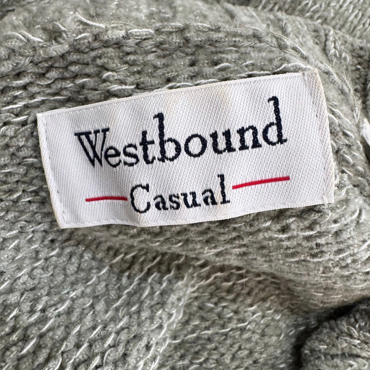 westbound casual long sleeve v-neck ribbed collar pullover sweater