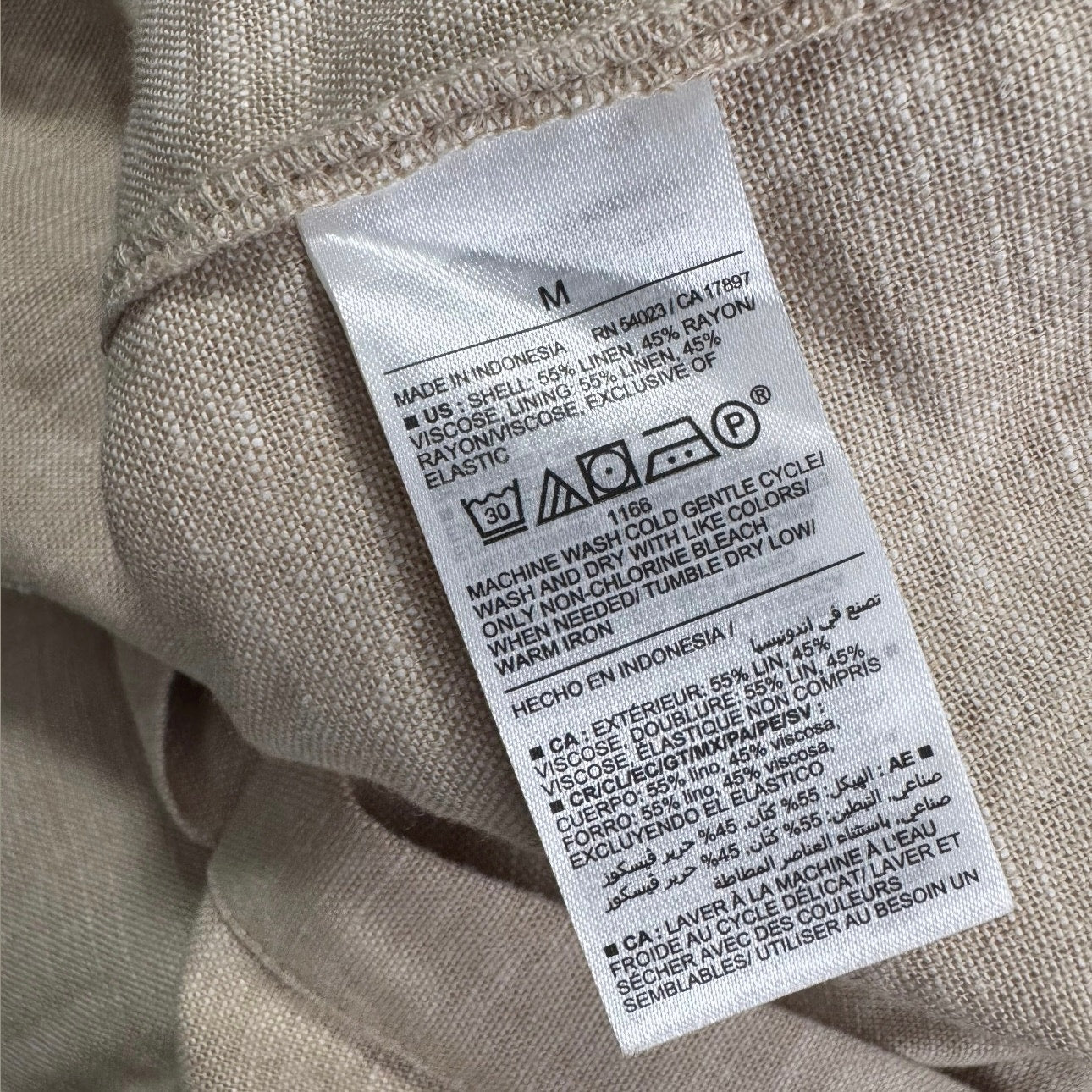 old navy linen blend sleeveless midi length dress