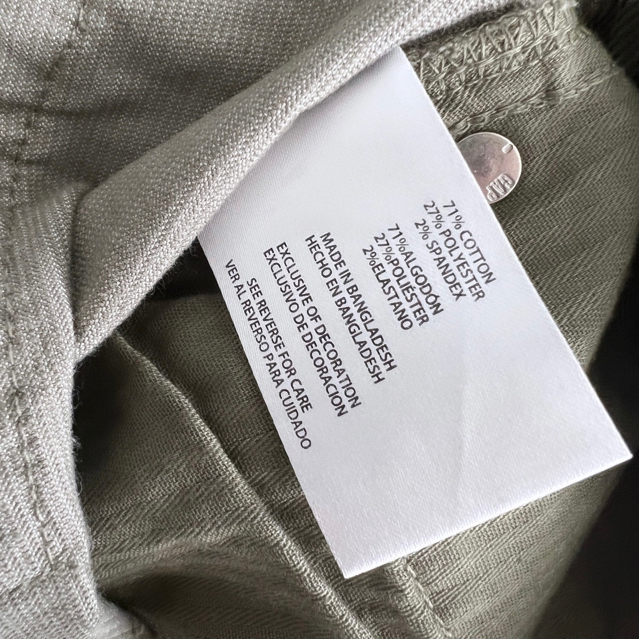 GAP green raw hem corduroy shorts size 4