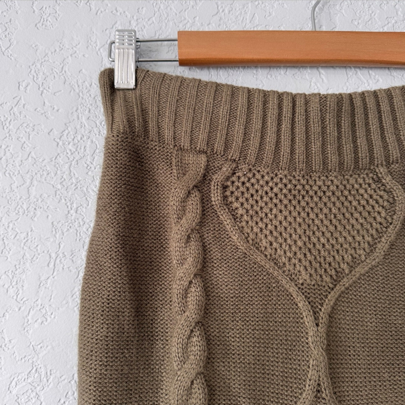 Fashion Nova Knit Skirt Bodycon Midi Length Skirt