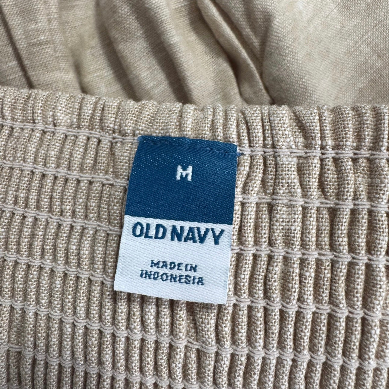 old navy linen blend sleeveless midi length dress
