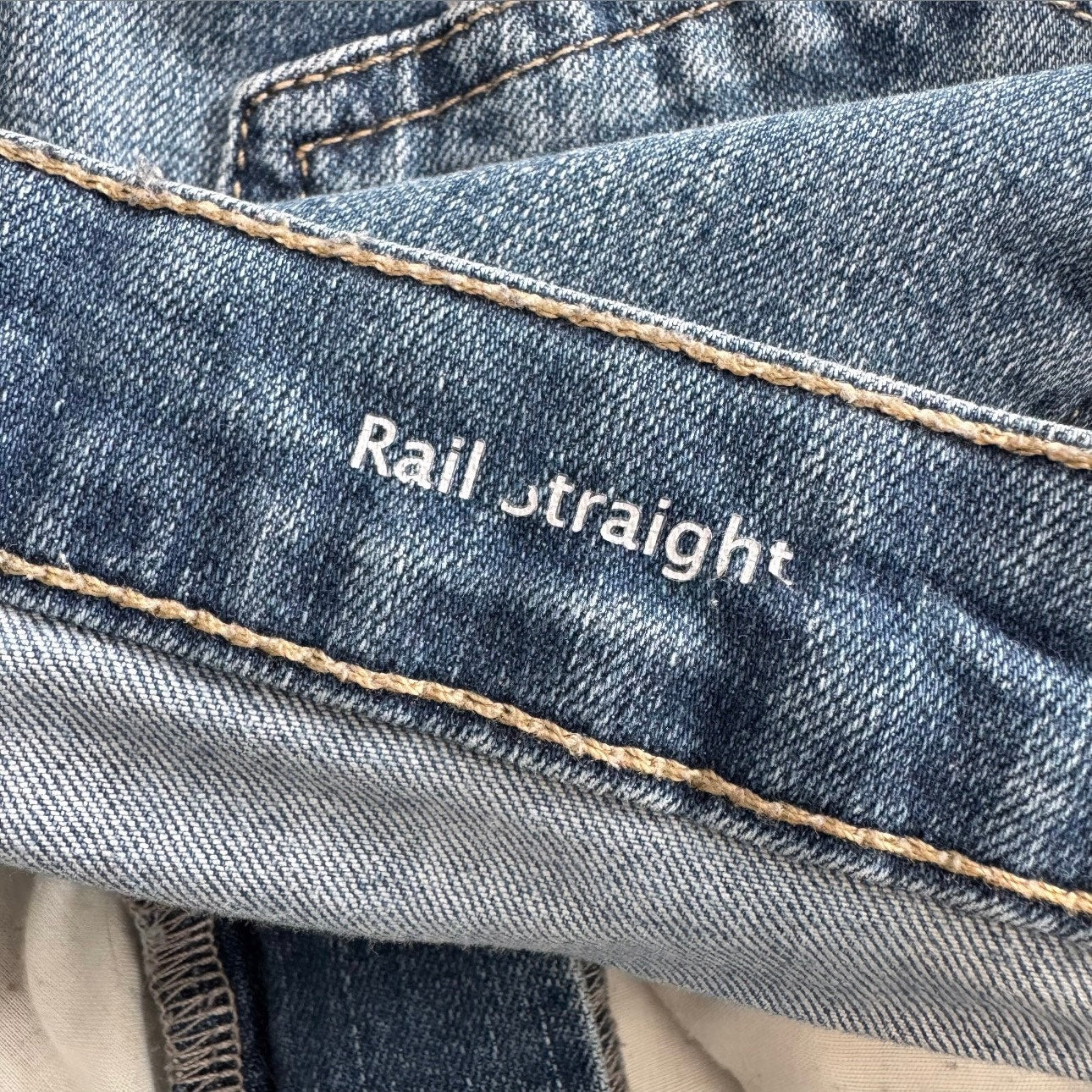 gloria vanderbilt dark wash denim rail straight slimming jeans