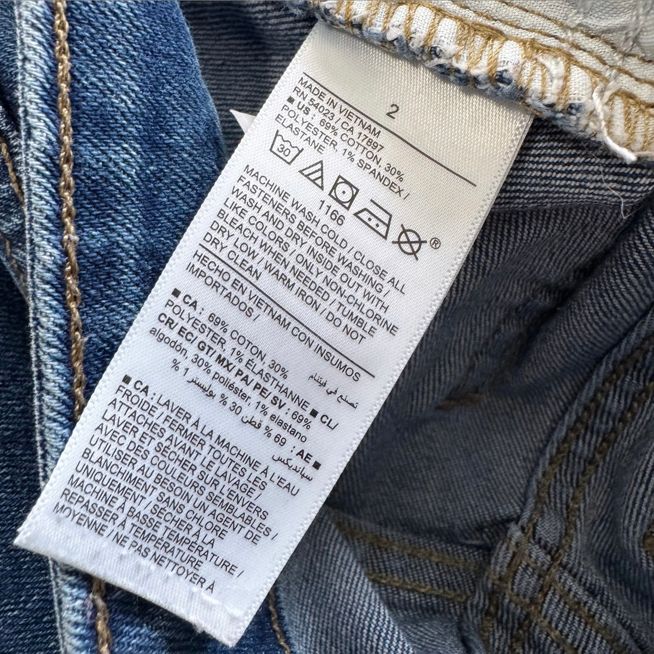 old navy dark wash blue denim high rise wide leg jeans size 2
