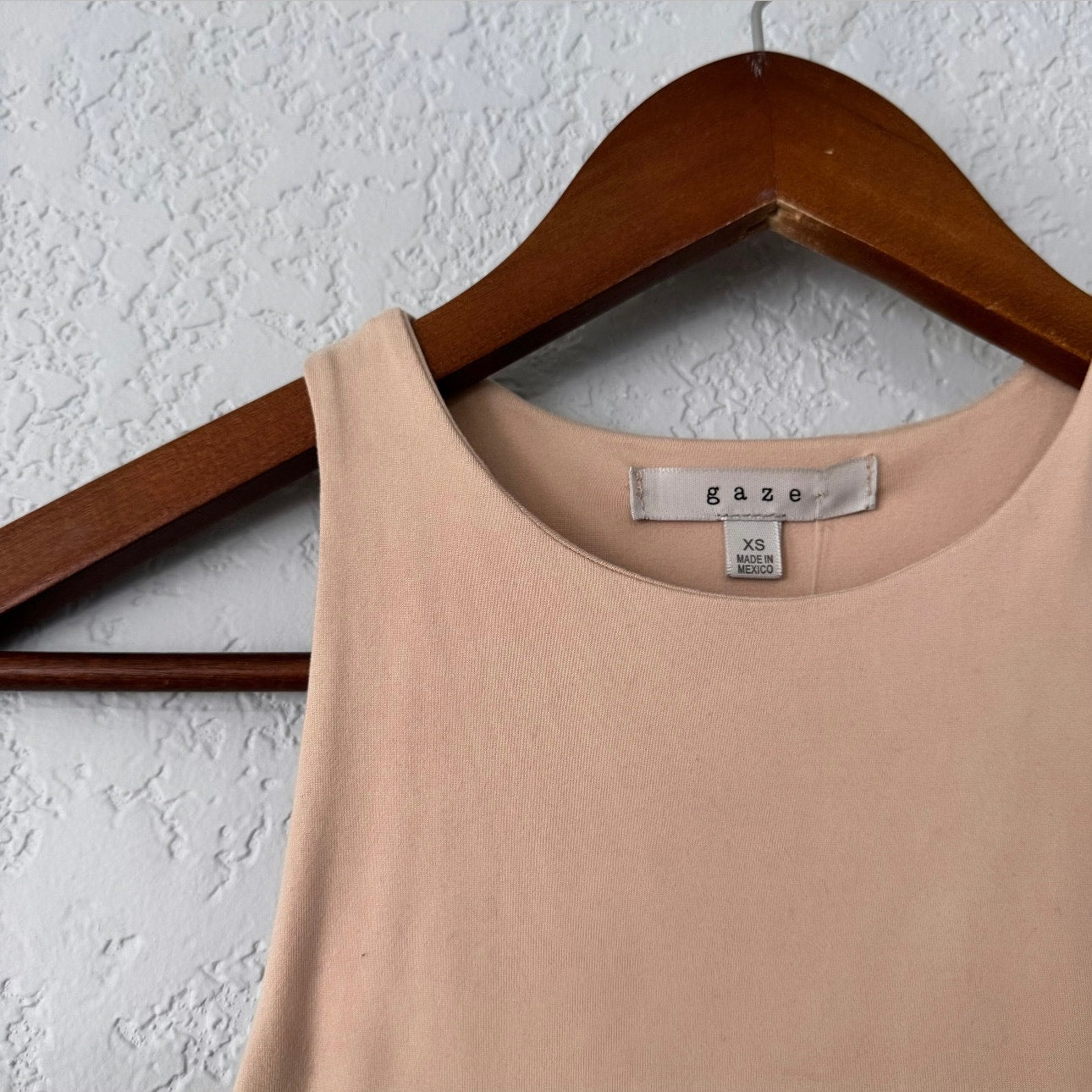 gaze sleeveless bodysuit