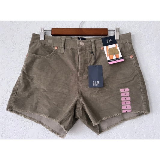 GAP raw hem courduroy shorts