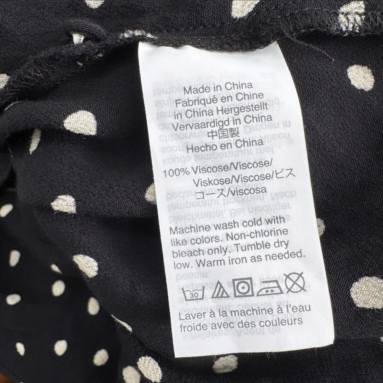 madewell polkadot ruffle strap cami tank
