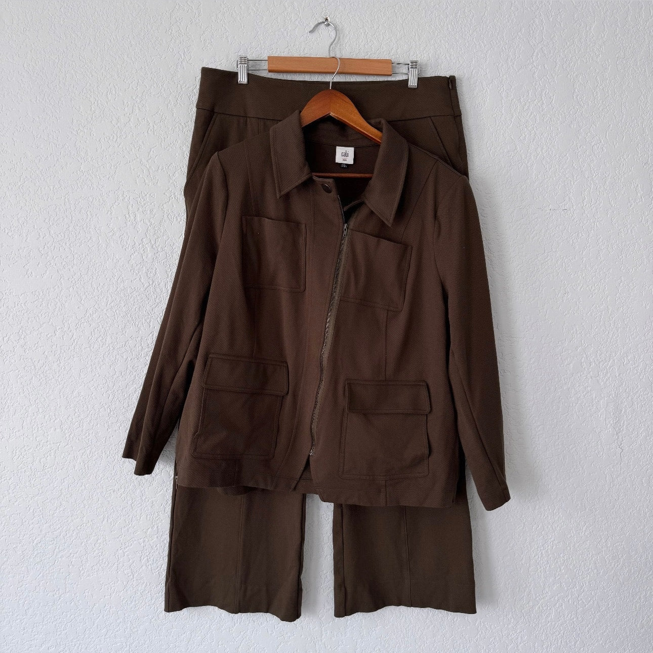 cabi academy blazer two-piece set