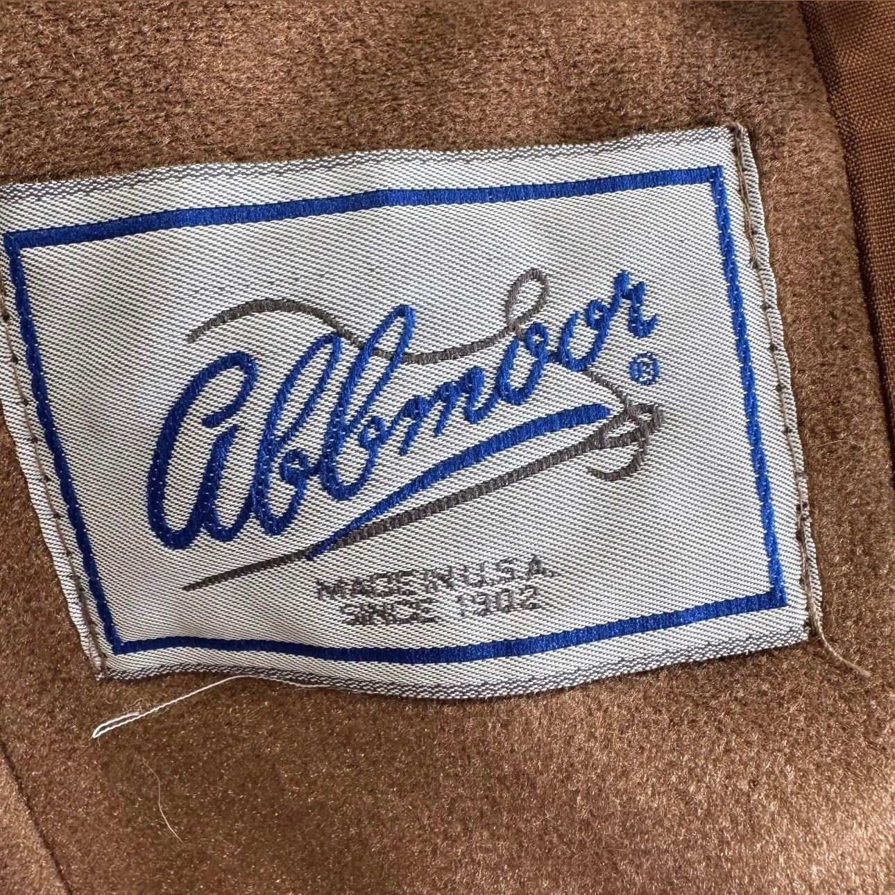 abbmoor vintage wool blend notched lapel coat