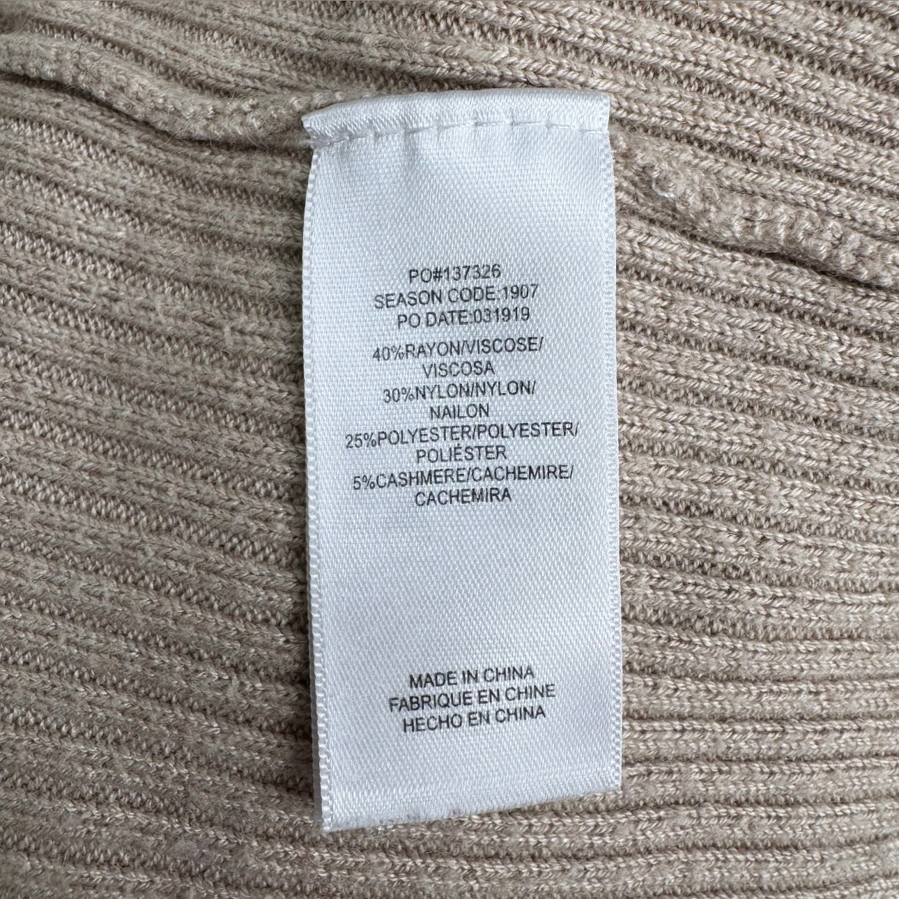 splendid cashmere blend long sleeve ribbed cardigan