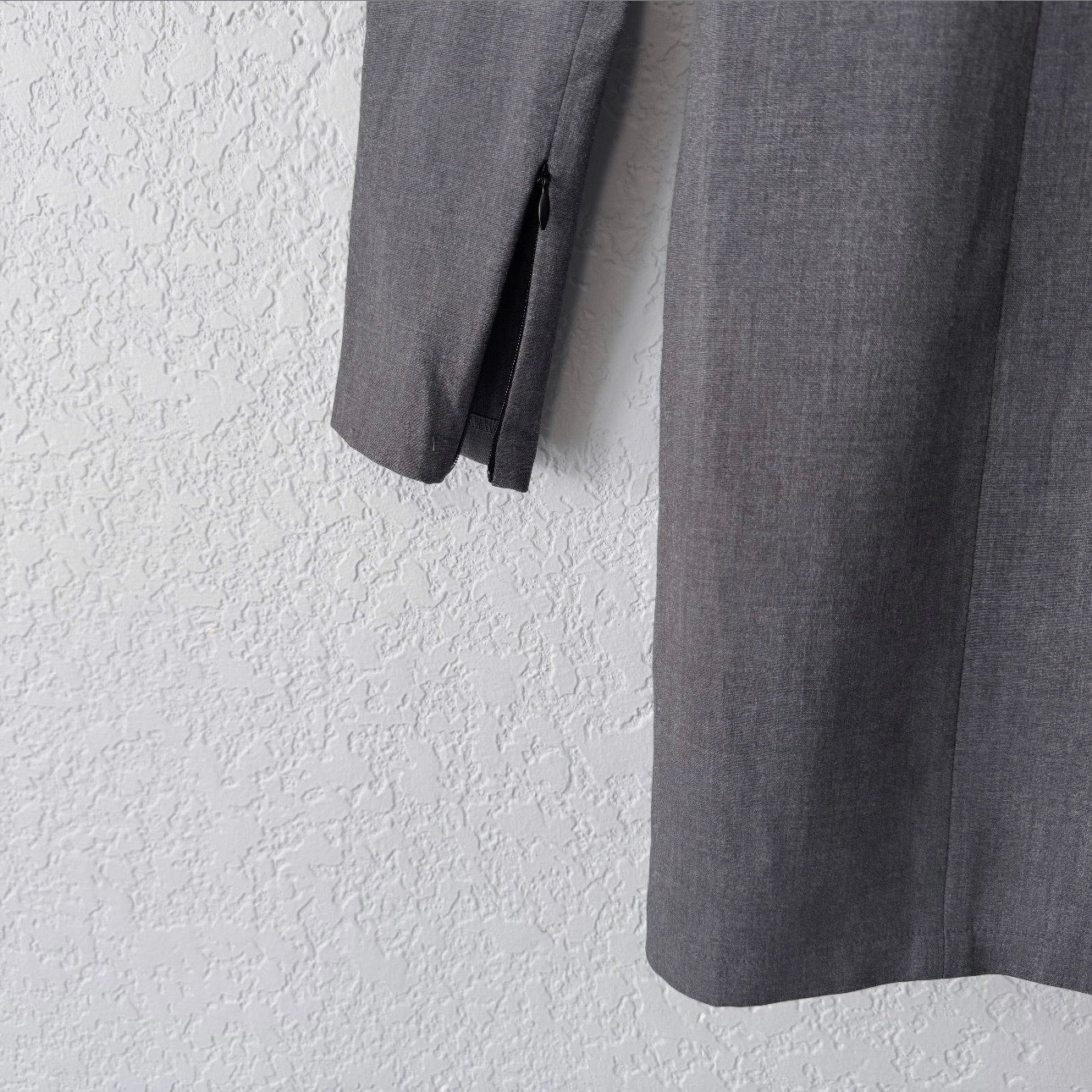 zara long sleeve office business casual mini dress