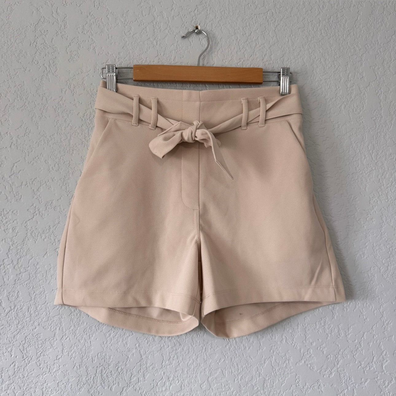 maurices high waisted paper bag shorts