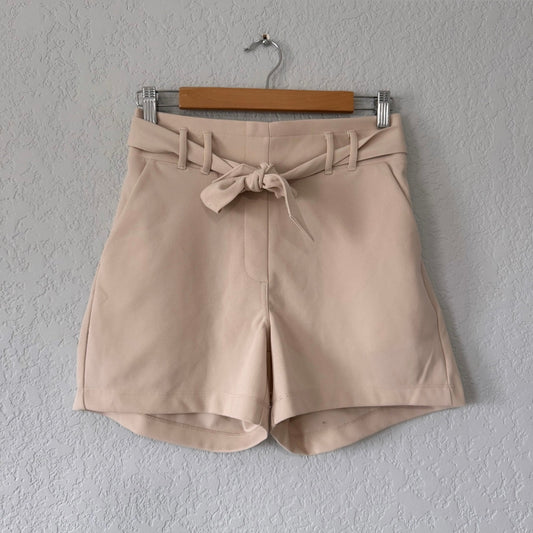 maurices high waisted paper bag shorts