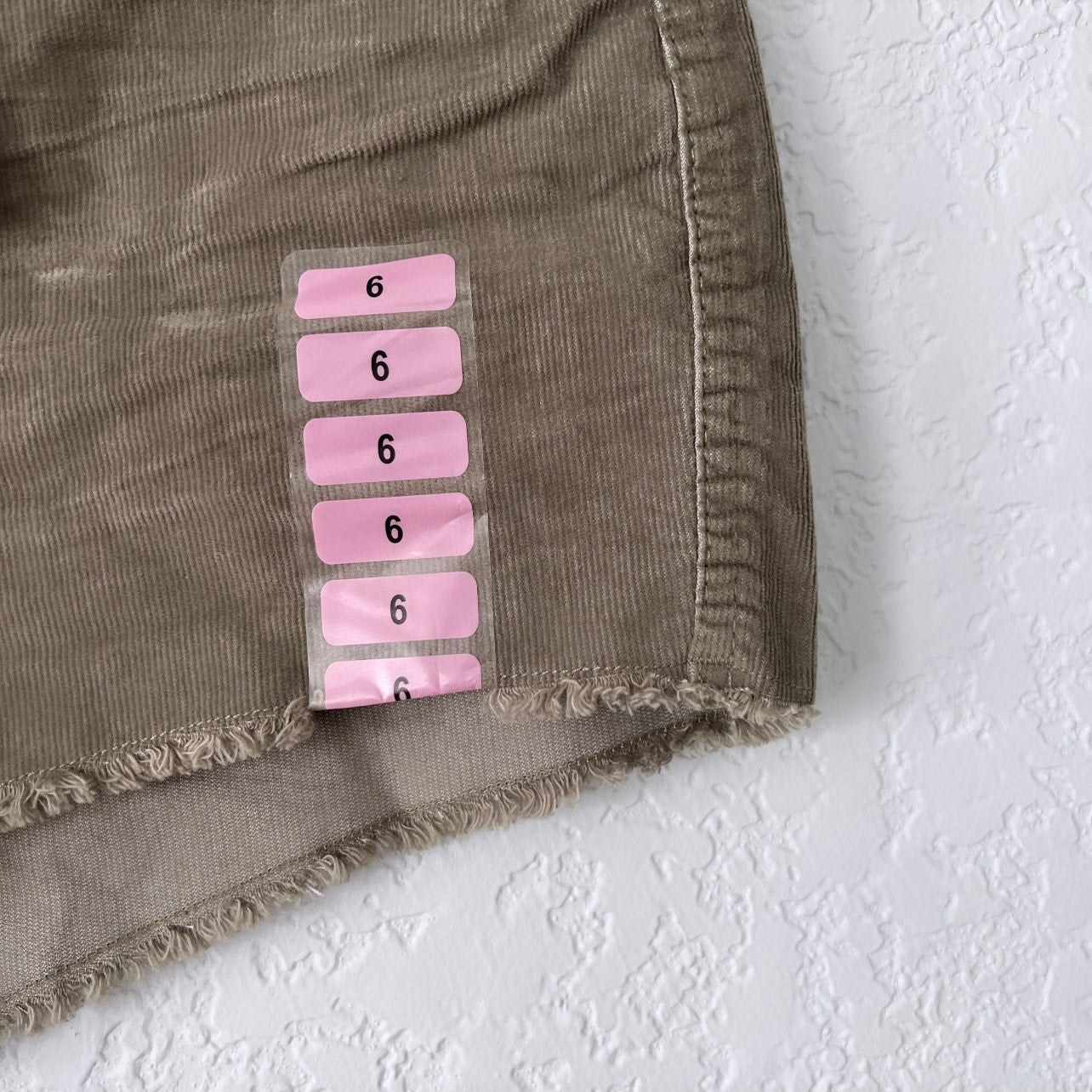 GAP Raw Hem Corduroy Shorts