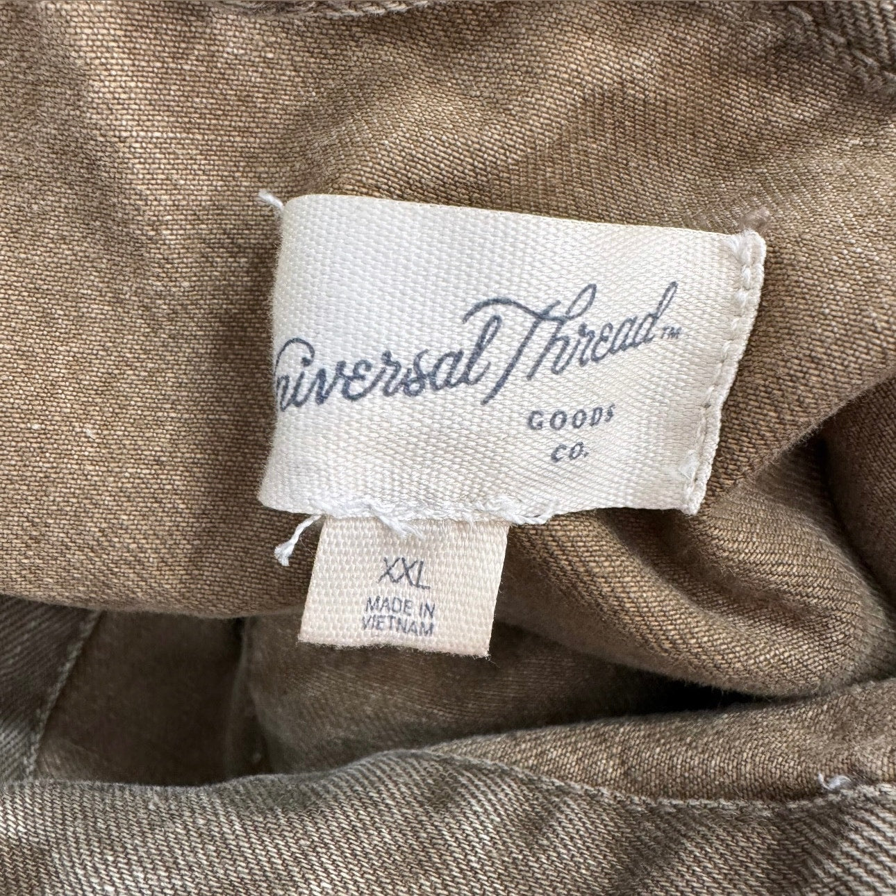 universal thread green washed denim button up jean jacket